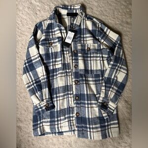 Kendal & Kylie flannel Shacket